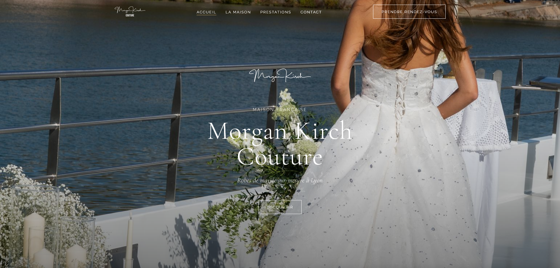 Morgan Kirch Couture — Site vitrine
