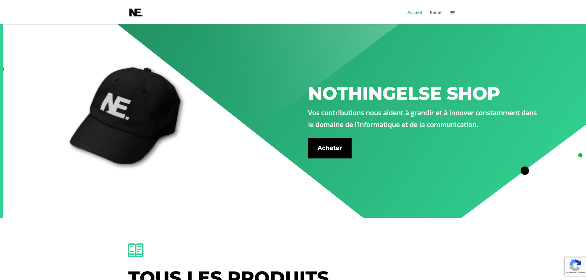 Nothingelse.shop — Site e‑commerce & SEO