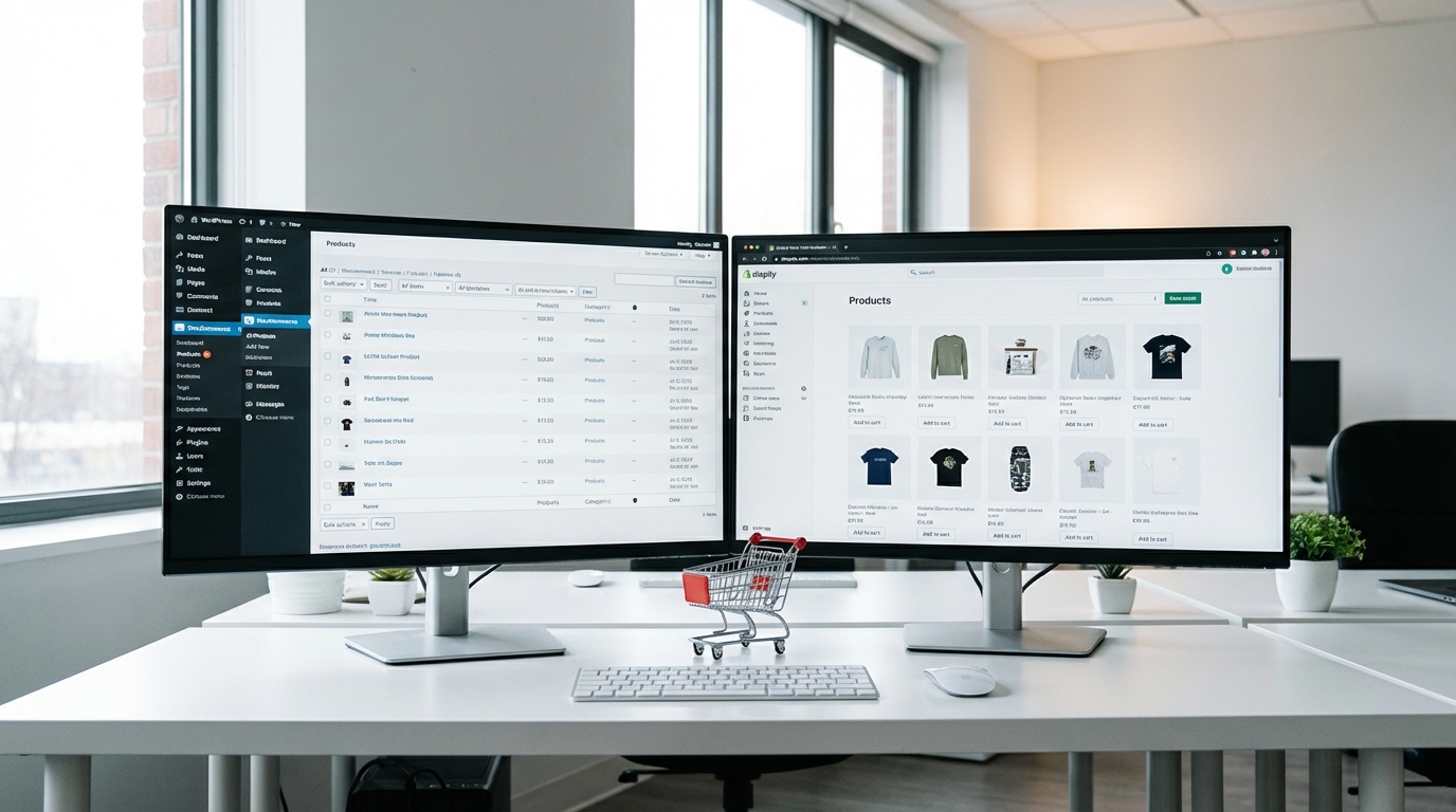 WordPress ou Shopify : lequel choisir pour votre boutique en ligne en 2026 ?